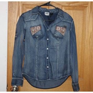 Woman's Harley-Davidson Snap up shirt Size Small